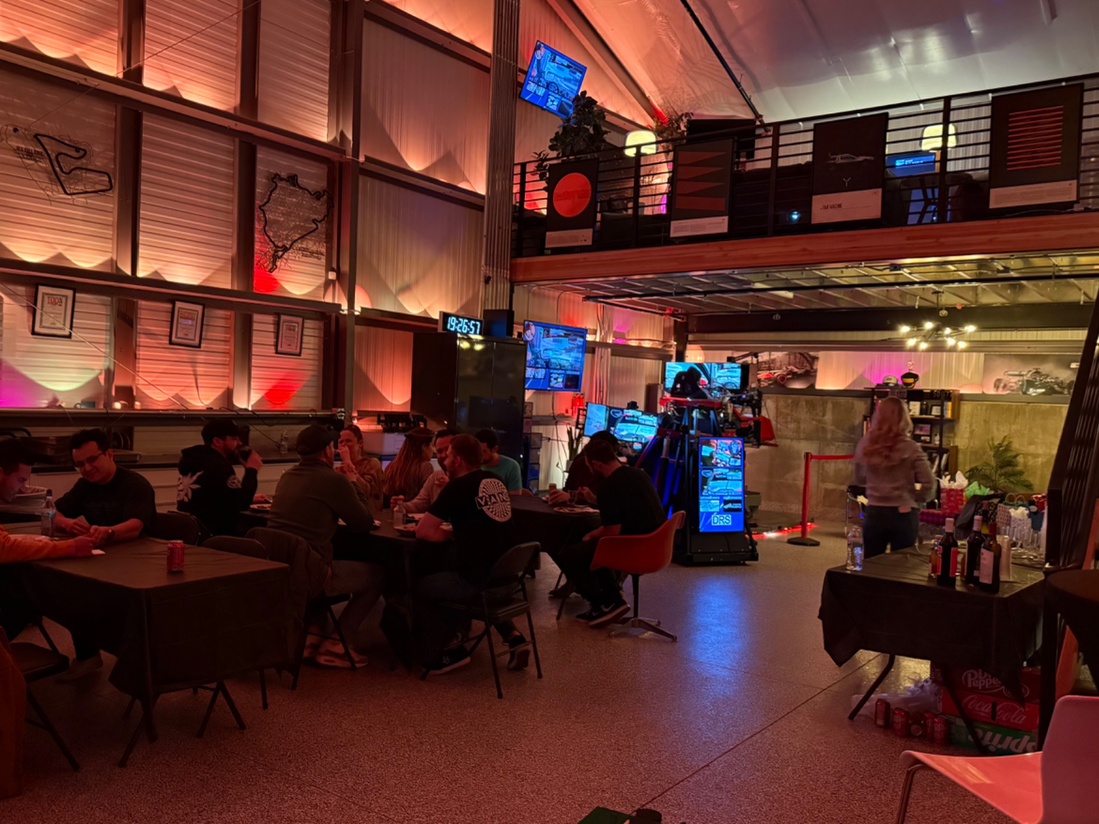 DRS Clubhouse interior